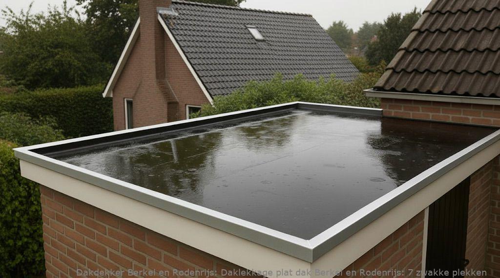 Daklekkage Plat Dak Berkel En Rodenrijs