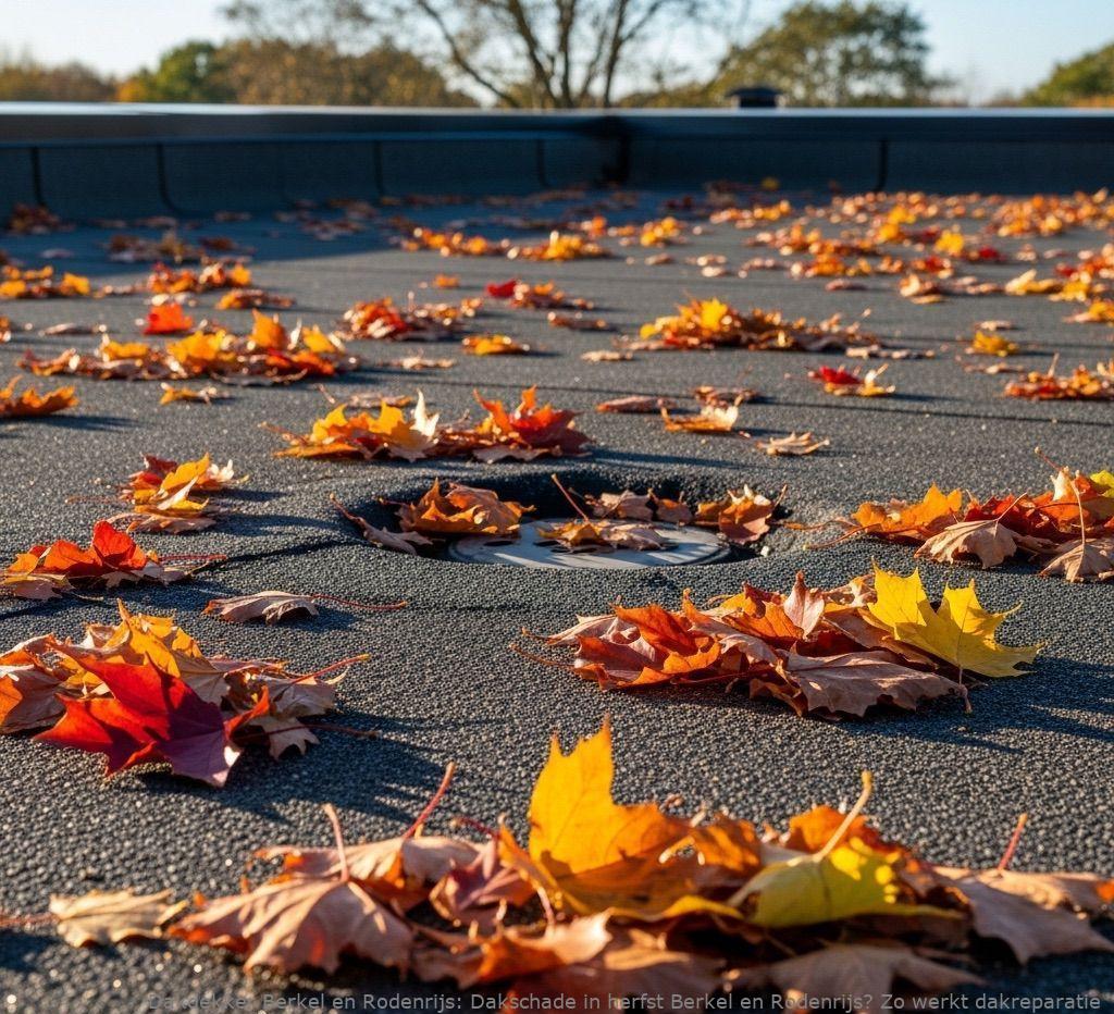 Dakschade In Herfst Berkel En Rodenrijs